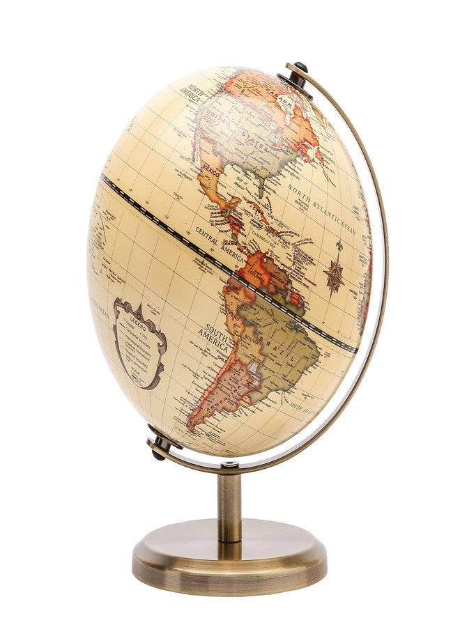 Topglobe Antique Globe Dia 5.5-inch / 14cm- Educational/Geographic - English Map - Image 1